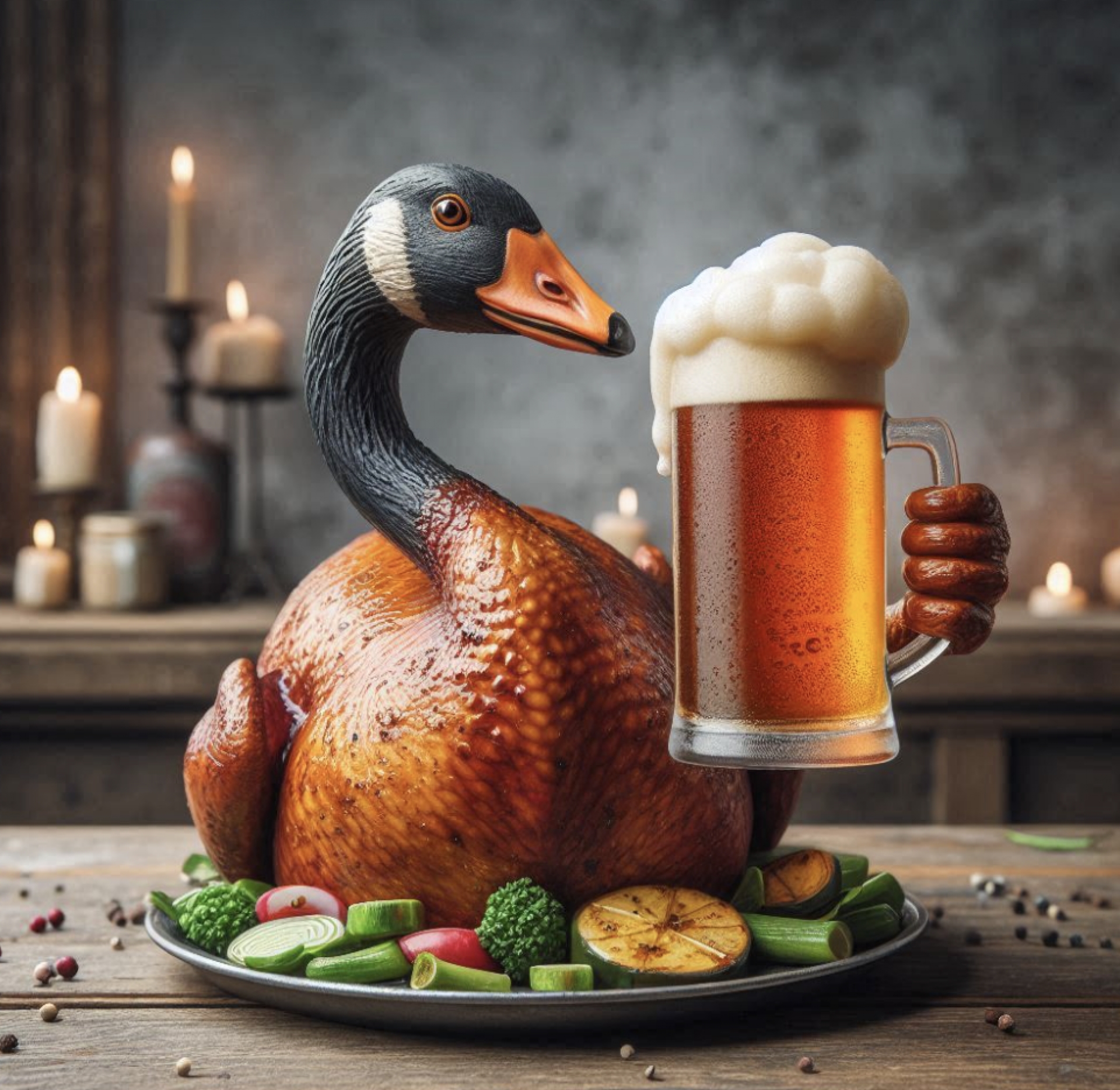 SVATOMARTINSKÁ HUSA I VÍNA